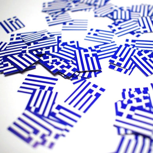 Tafelconfetti papier 150 stuks Griekenland