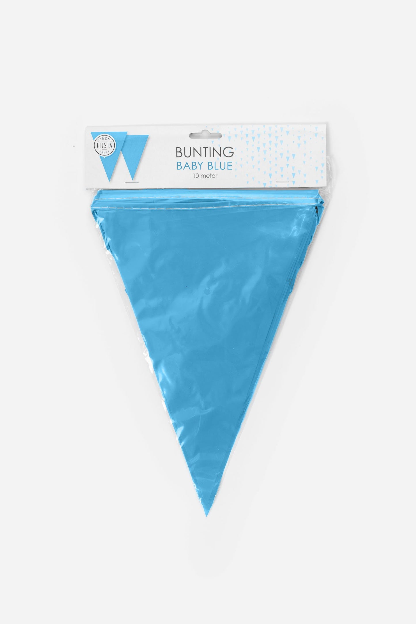 Vlaggenlijn Licht Blauw 10m