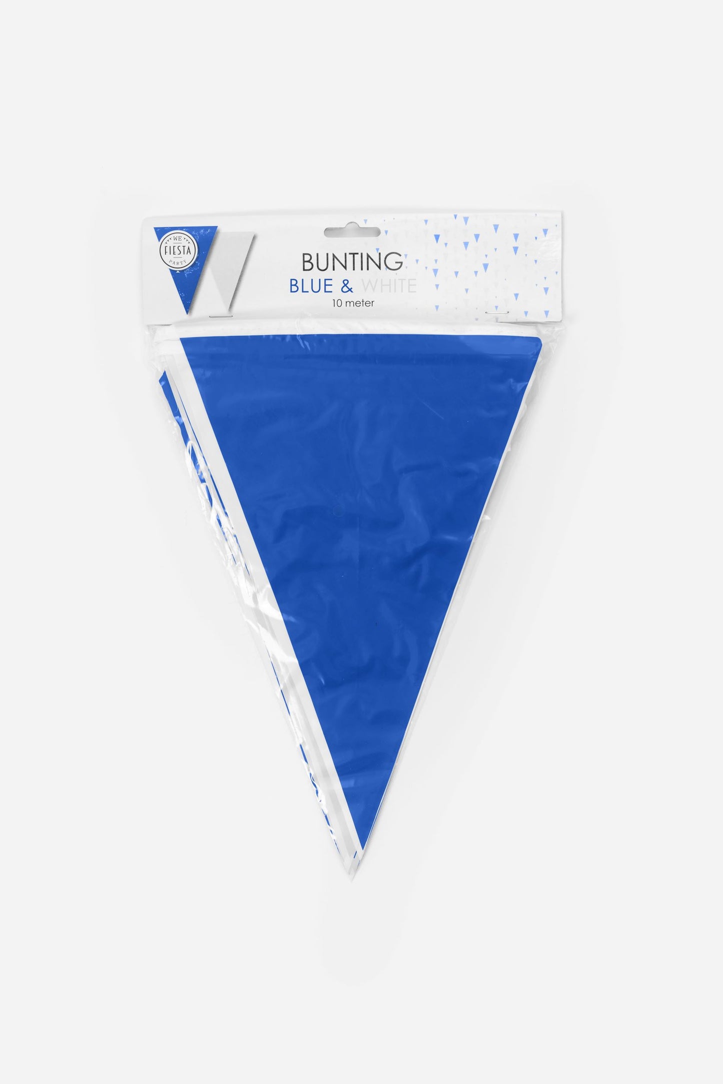 Vlaggenlijn Wit/Blauw 10m