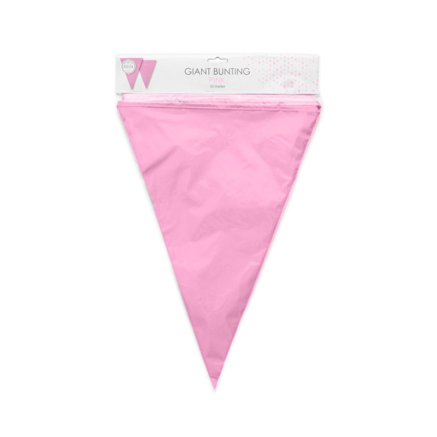 Giga Vlaggenlijn Licht roze 10m