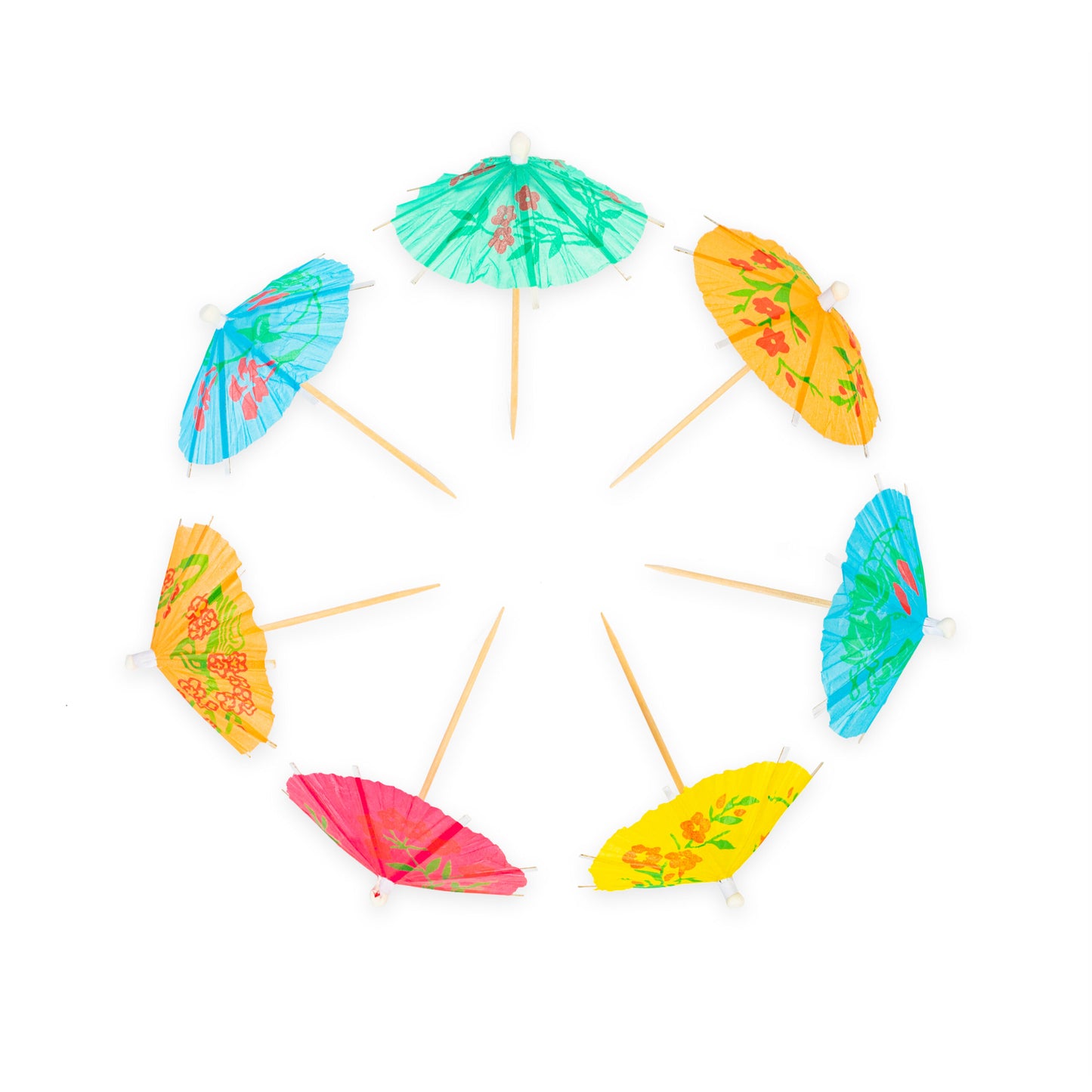 12x Parasol Prikker