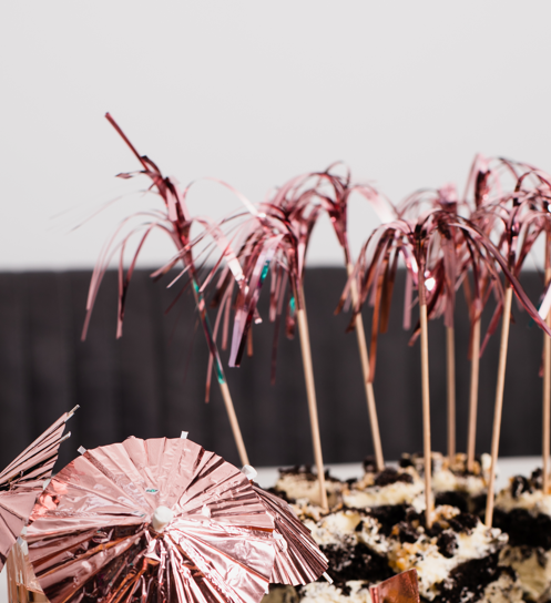 10x Folie Prikkers Rosé Goud
