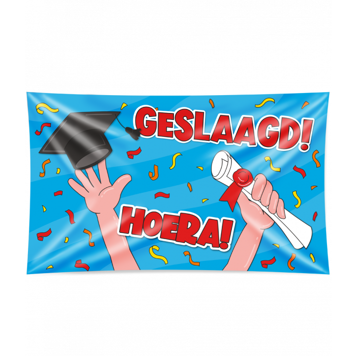 XXL Gevalvlag - Geslaagd