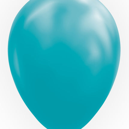 25 Ballonnen 12″ Turquoise