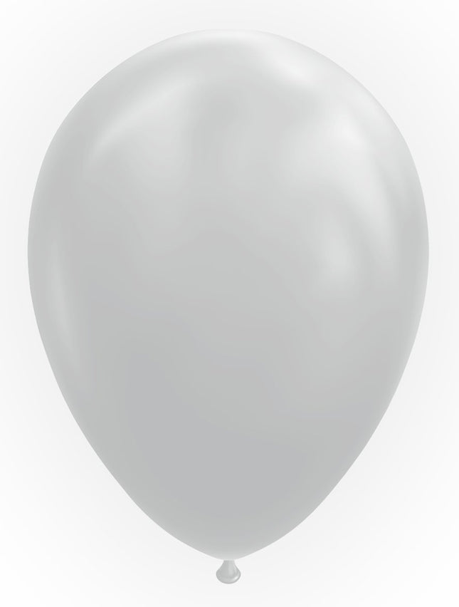 25 Ballonnen 12″ Cool Grijs