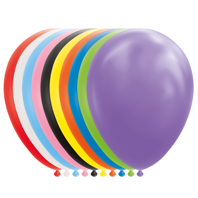 25 Ballonnen 12″ Assorti