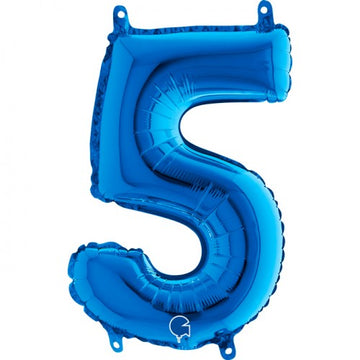 Folieballon nmr. 5 - Kleuren selecteerbaar