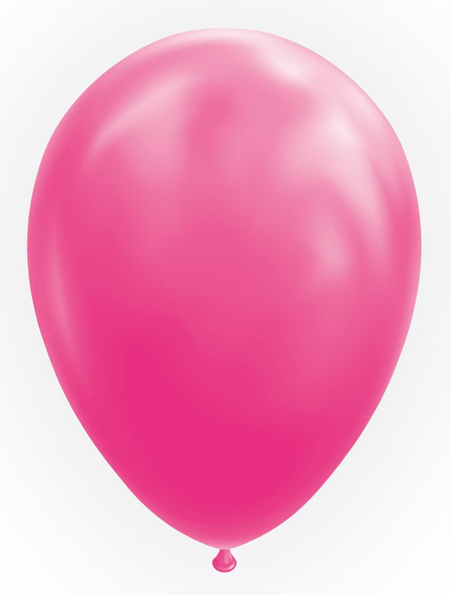 25 Ballonnen 12″ Donker Roze