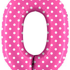 Roze/ Wit Stippen