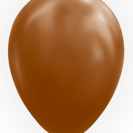 25 Ballonnen 12″ Bruin