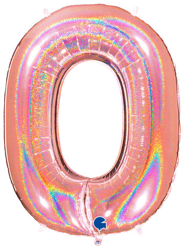 Folieballon nmr. 0 - Kleuren selecteerbaar