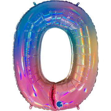 Folieballon nmr. 0 - Kleuren selecteerbaar