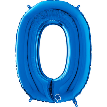 Folieballon nmr. 0 - Kleuren selecteerbaar