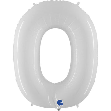 Folieballon nmr. 0 - Kleuren selecteerbaar