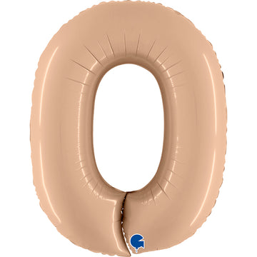 Folieballon nmr. 0 - Kleuren selecteerbaar