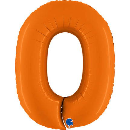 Folieballon nmr. 0 - Kleuren selecteerbaar