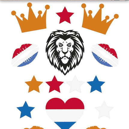 12x Plak Tattoo Nederland