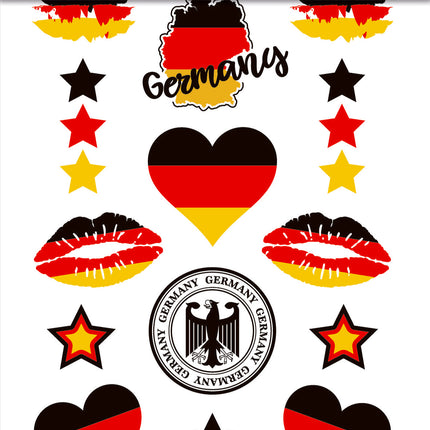 12x Plak Tattoo Duitsland