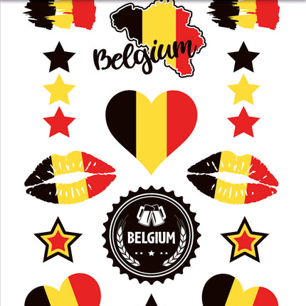 12x Plak Tattoo België