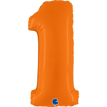 Folieballon nmr. 1 - Kleuren selecteerbaar
