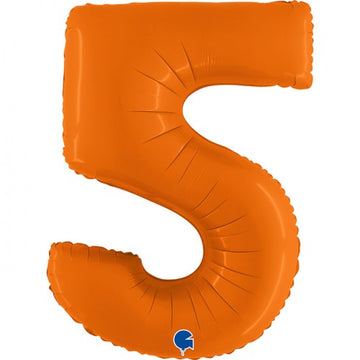 Folieballon nmr. 5 - Kleuren selecteerbaar