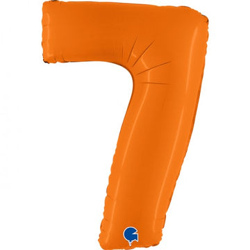 Folieballon nmr. 7 - Kleuren selecteerbaar