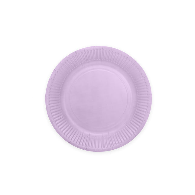 8 papieren Bordjes FSC – Lila