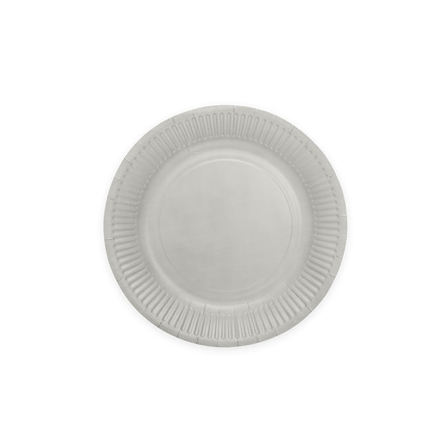 8 papieren Bordjes FSC – Zilver