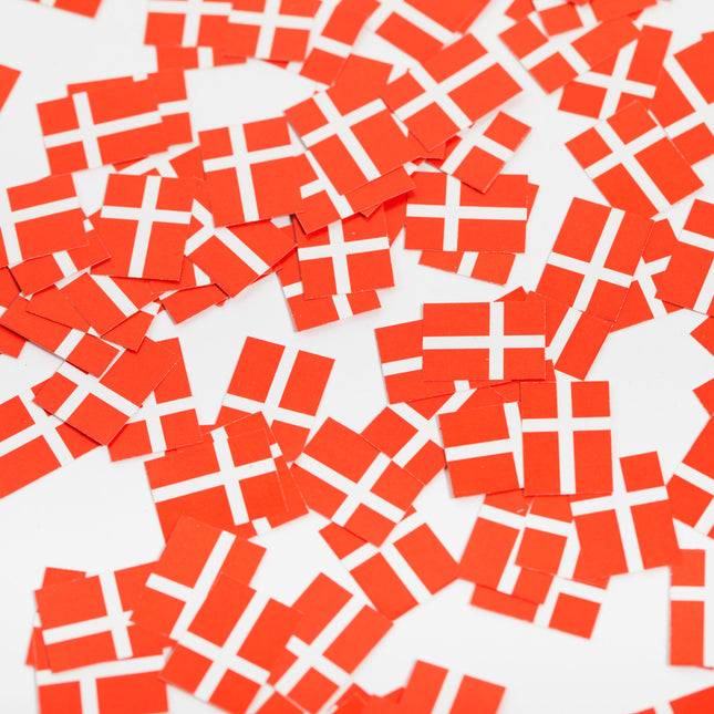 Tafelconfetti papier 150 stuks Denemarken