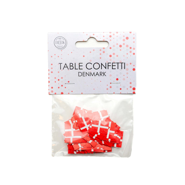 Tafelconfetti papier 150 stuks Denemarken