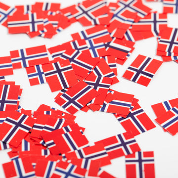 Tafelconfetti papier 150 stuks Noorwegen
