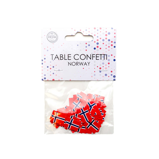 Tafelconfetti papier 150 stuks Noorwegen