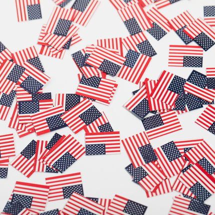 Tafelconfetti papier 150 stuks USA / Amerika