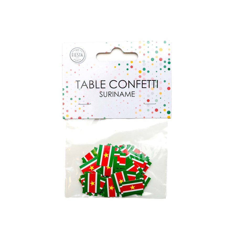 Tafelconfetti papier 150 stuks Suriname