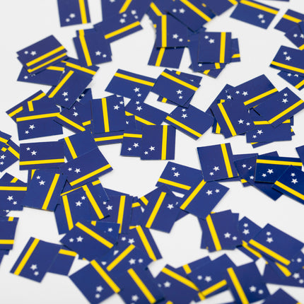 Tafelconfetti papier 150 stuks Curacao