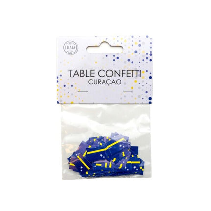 Tafelconfetti papier 150 stuks Curacao