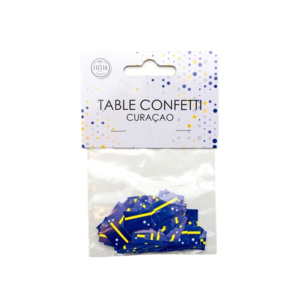Tafelconfetti papier 150 stuks Curacao