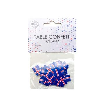 Tafelconfetti papier 150 stuks IJsland