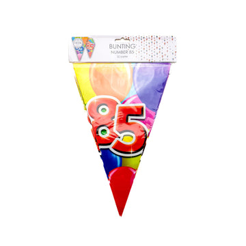 Vlaggenlijn 10m 2-Zijdig bedrukt ‘85’