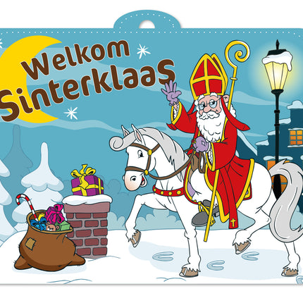Sinterklaas Feestschild 30 x 40cm