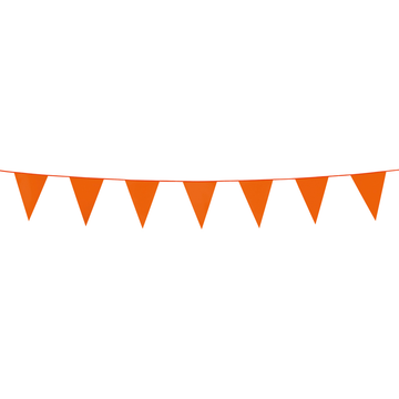 Mini Vlaggenlijn oranje 3 meter