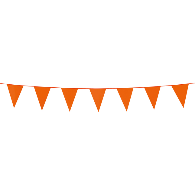 Mini Vlaggenlijn oranje 3 meter