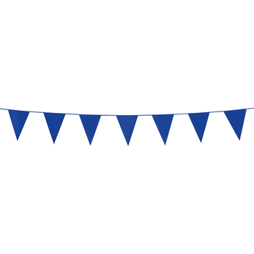 Mini Vlaggenlijn blauw 3 meter