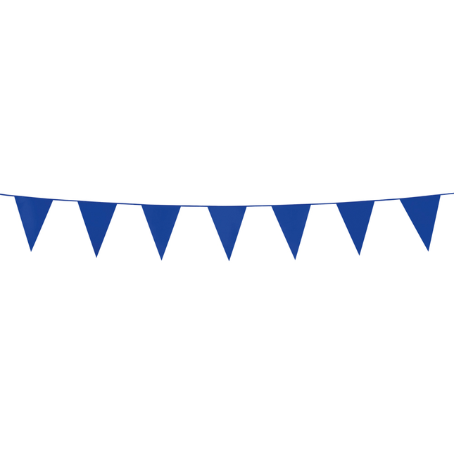 Mini Vlaggenlijn blauw 3 meter