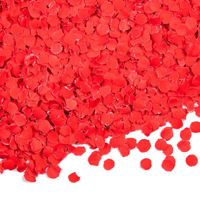 Confetti Rood - 10mm 100gr