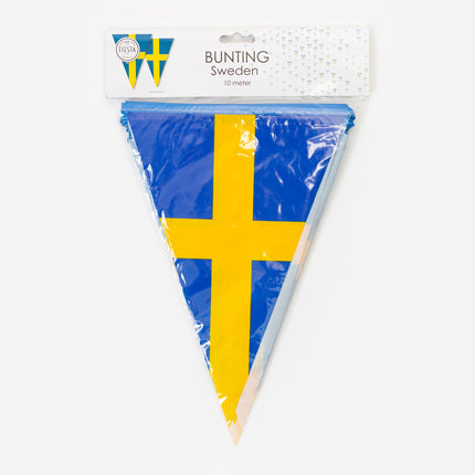 Vlaggenlijn Zweden 10 meter