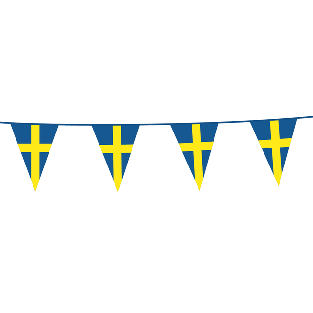 Vlaggenlijn Zweden 10 meter