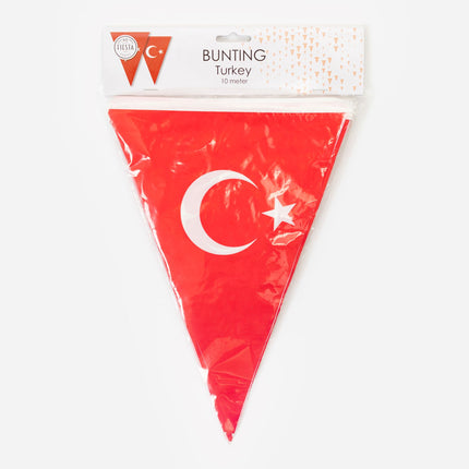 Vlaggenlijn Turkije 10 meter