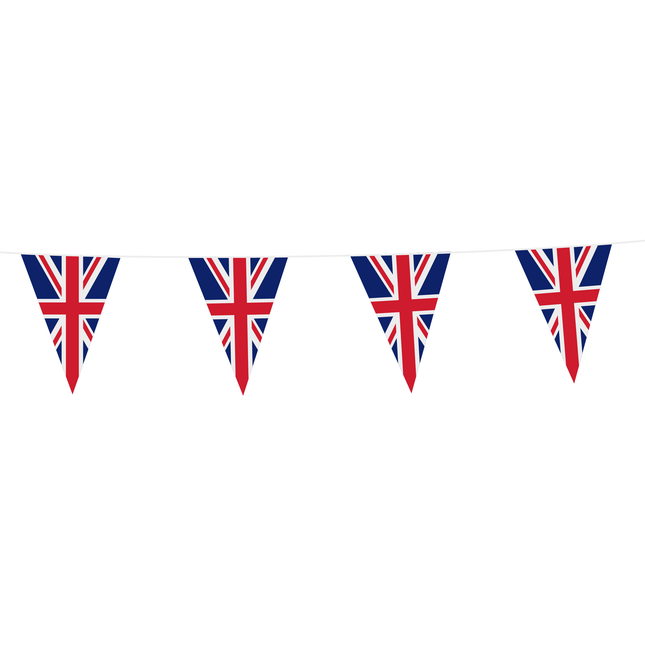 Vlaggenlijn Union Jack 10 meter