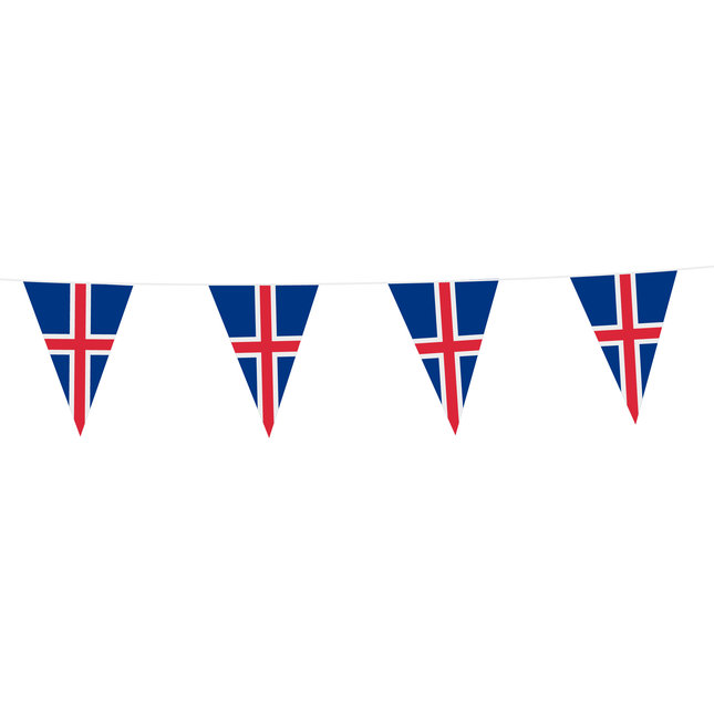 Vlaggenlijn IJsland 10 meter